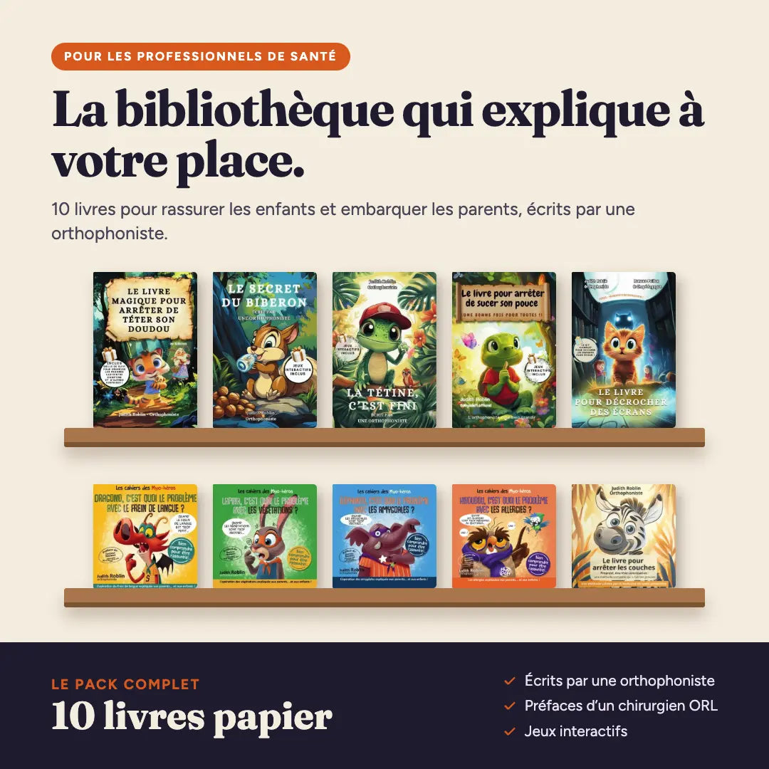 Pack Bibliothèque Myodéfi – Les 10 livres papier pour votre cabinet Myodefi