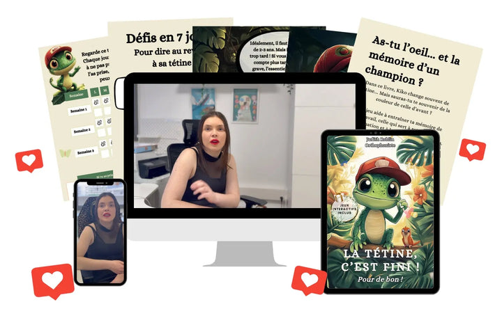 PACK COMPLET : LIVRE La tétine c'est fini pour de bon ! + MÉTHODE VIDÉO La boutique Myodefi