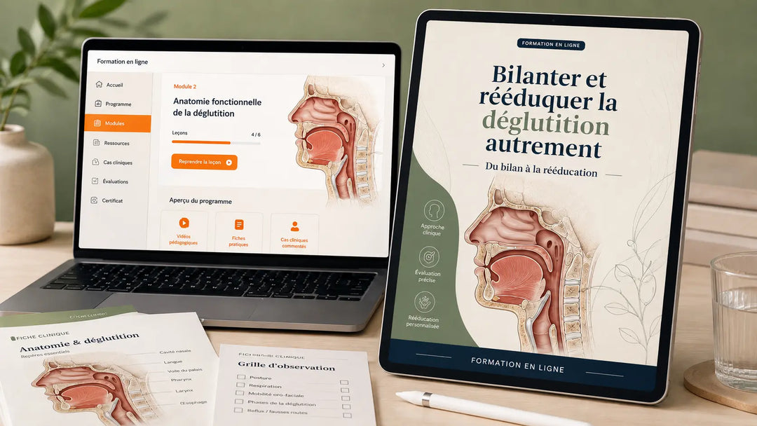 Prévente Formation — Bilanter et rééduquer la déglutition autrement Myodefi
