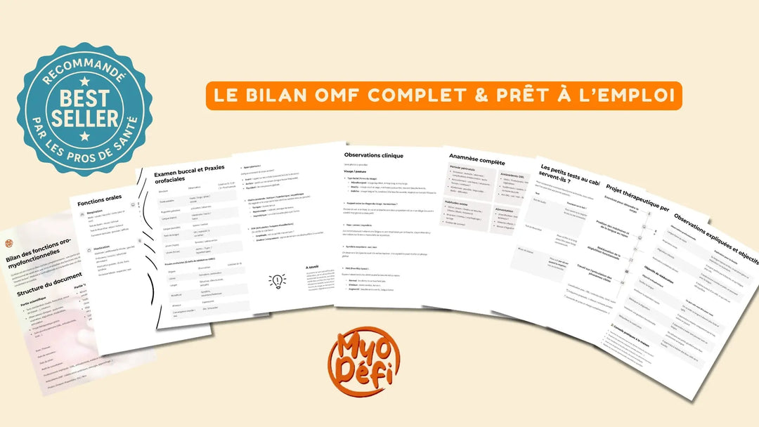 Bilan OMF Complet – Clé en main, double lecture, prêt à l’emploi - La boutique Myodefi