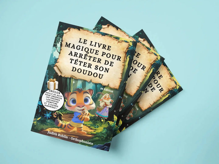 Le livre magique pour arrêter de téter son doudou Ma boutique