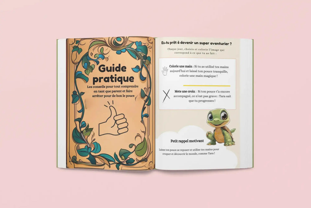 extrait le livre pour arreter de sucer son pouce