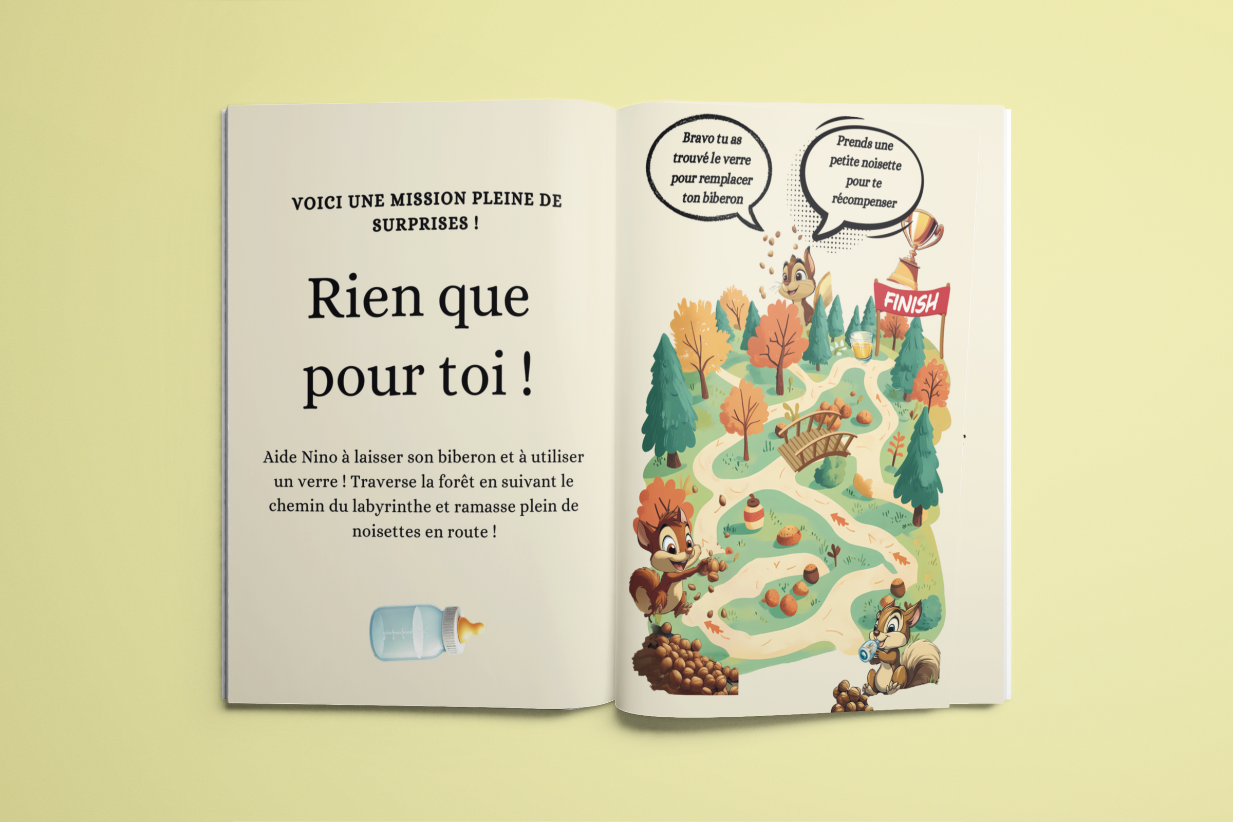 (Format digital) La tétine, c’est fini ! Pour de bon ! Un livre ludique pour aider votre enfant à abandonner sa tétine sans stress