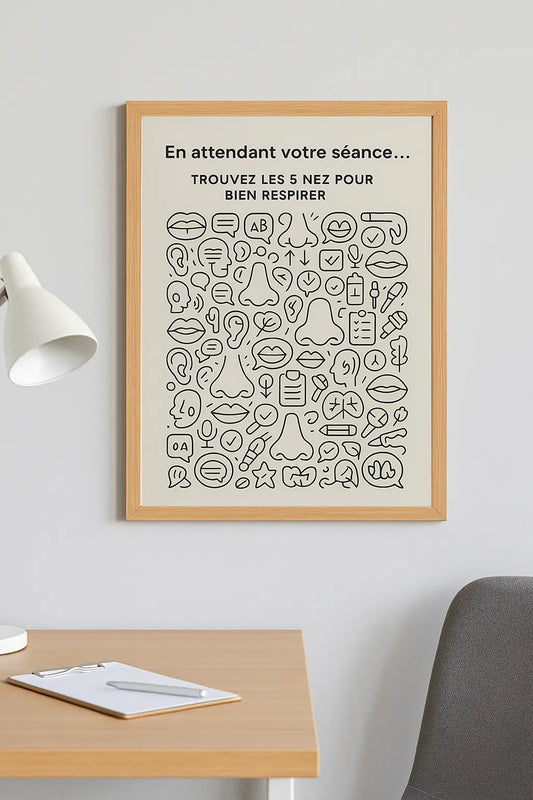 Transformez l’attente en jeu ! Affiche orthophonique ludique à imprimer La boutique Myodefi